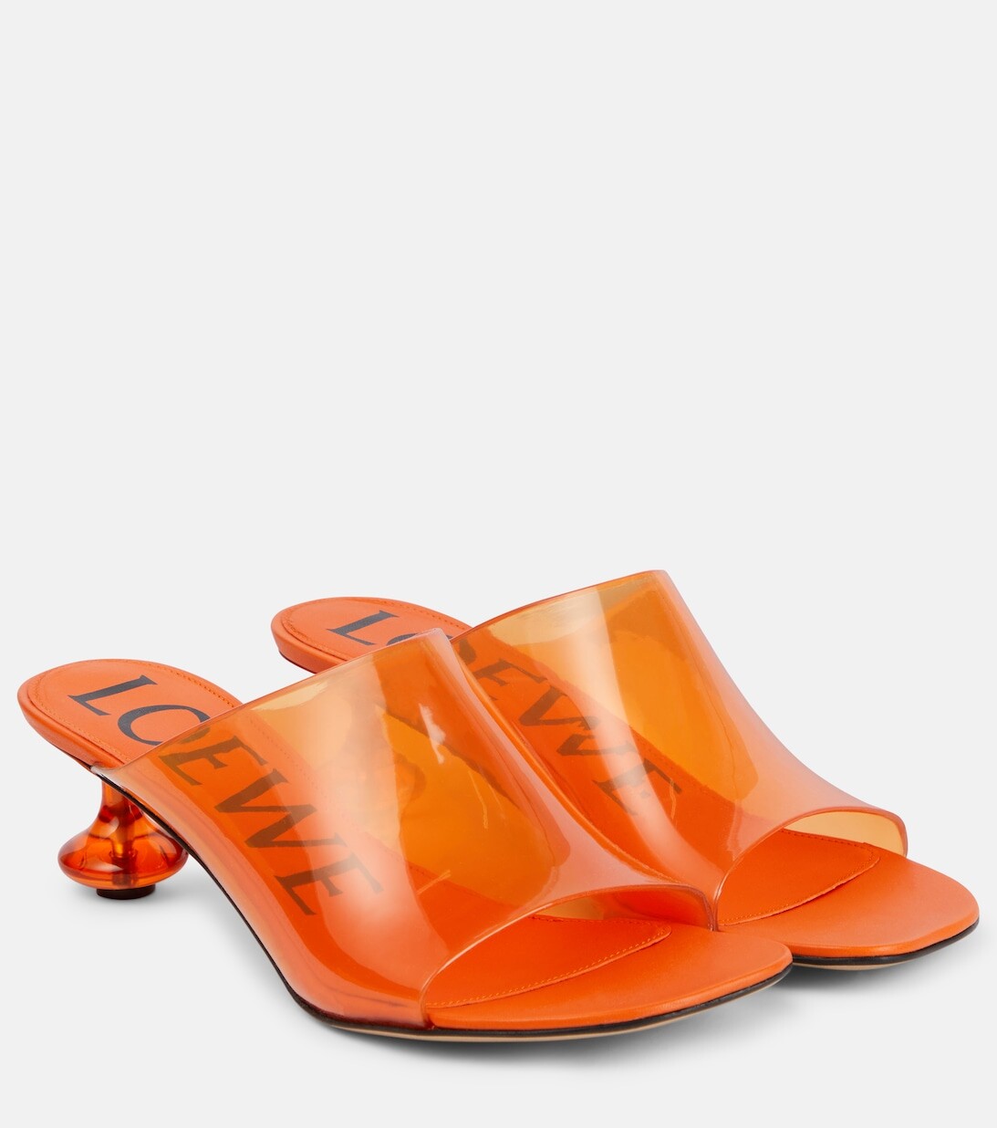 

Шлепанцы Paula's Ibiza Toy из ПВХ Loewe, оранжевый