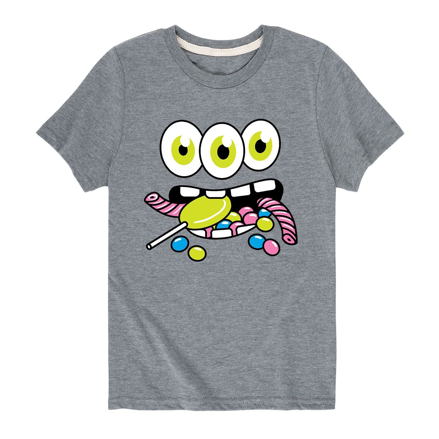

Футболка с рисунком Monster Candy для мальчиков 8–20 лет Licensed Character, серый