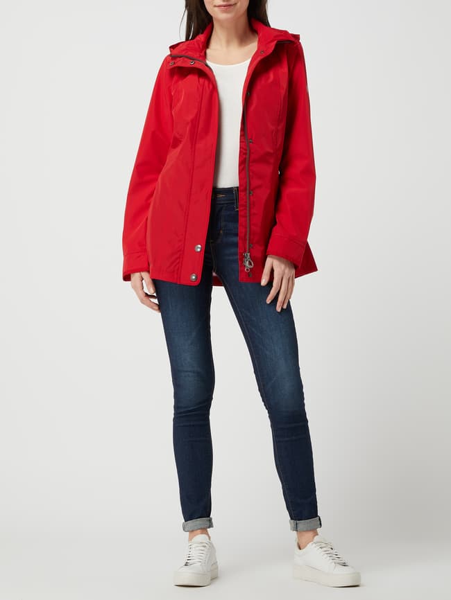 Функциональная куртка с аппликацией этикетки, модель TOUJOURS 382 Wellensteyn, красный функциональная куртка со съемным капюшоном модель домино wellensteyn черный