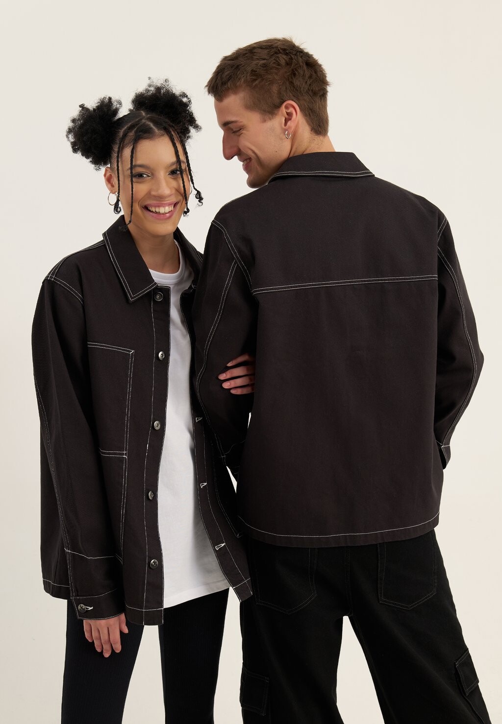 

Джинсовая куртка UNISEX YOURTURN, цвет black