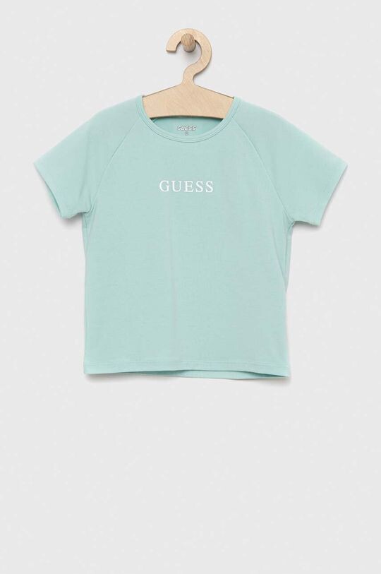 

Детская футболка Guess, бирюзовый, Зеленый, Детская футболка Guess, бирюзовый