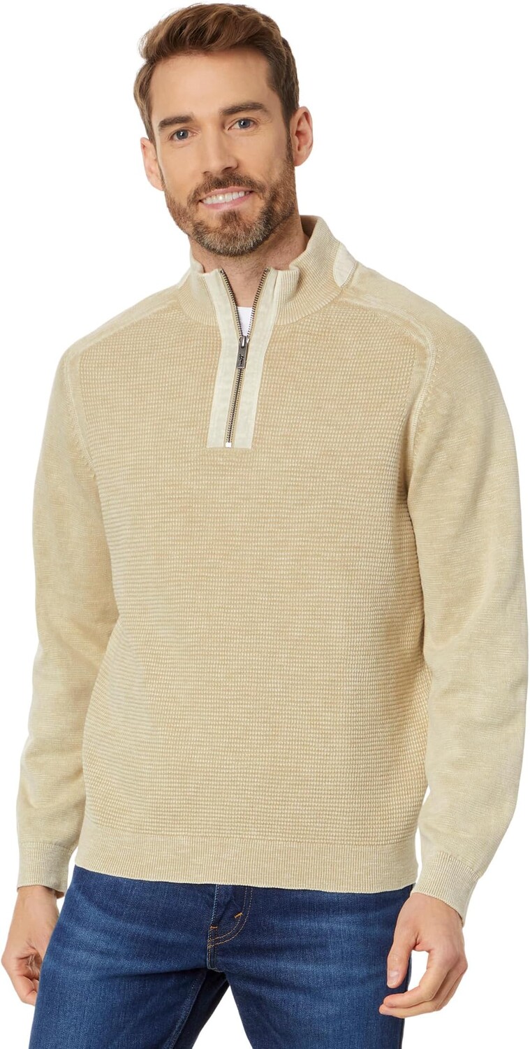 

Толстовка Tidemark 1/2 Zip Tommy Bahama, цвет French Clay