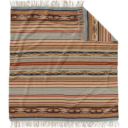 

Жаккардовый плед с бахромой Pendleton, цвет Chimayo Harvest