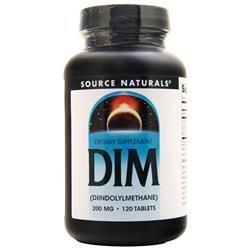 source naturals дмаэ 351 мг 200 таблеток Source Naturals DIM (200 мг) 120 таблеток