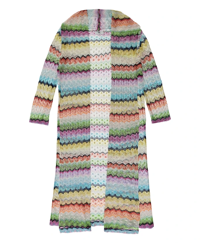 

Открытое трикотажное платье прикрытие M Missoni, мультиколор