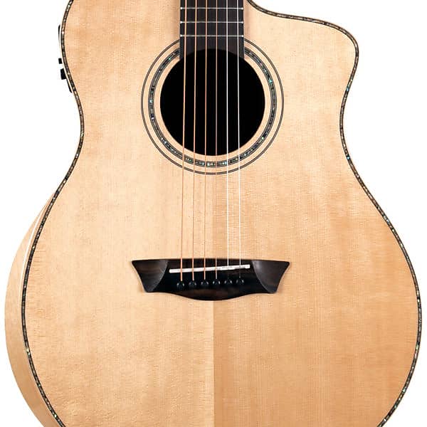 Акустическая гитара Washburn SC56S | Allure Bella Tono Studio Cutaway Acoustic Electric Guitar. - Gloss Natural