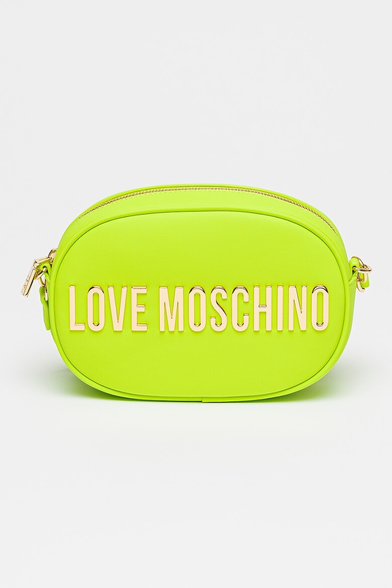 

Сумка из экокожи с логотипом Love Moschino, зеленый