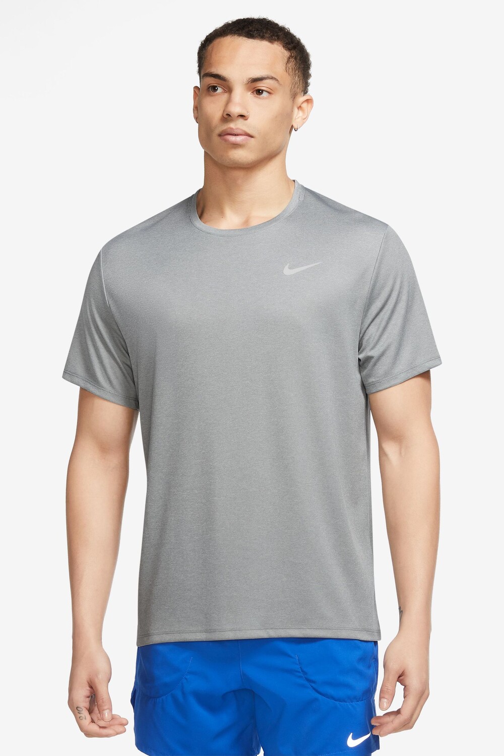

Беговая футболка Dri-FIT Miler Nike, серый