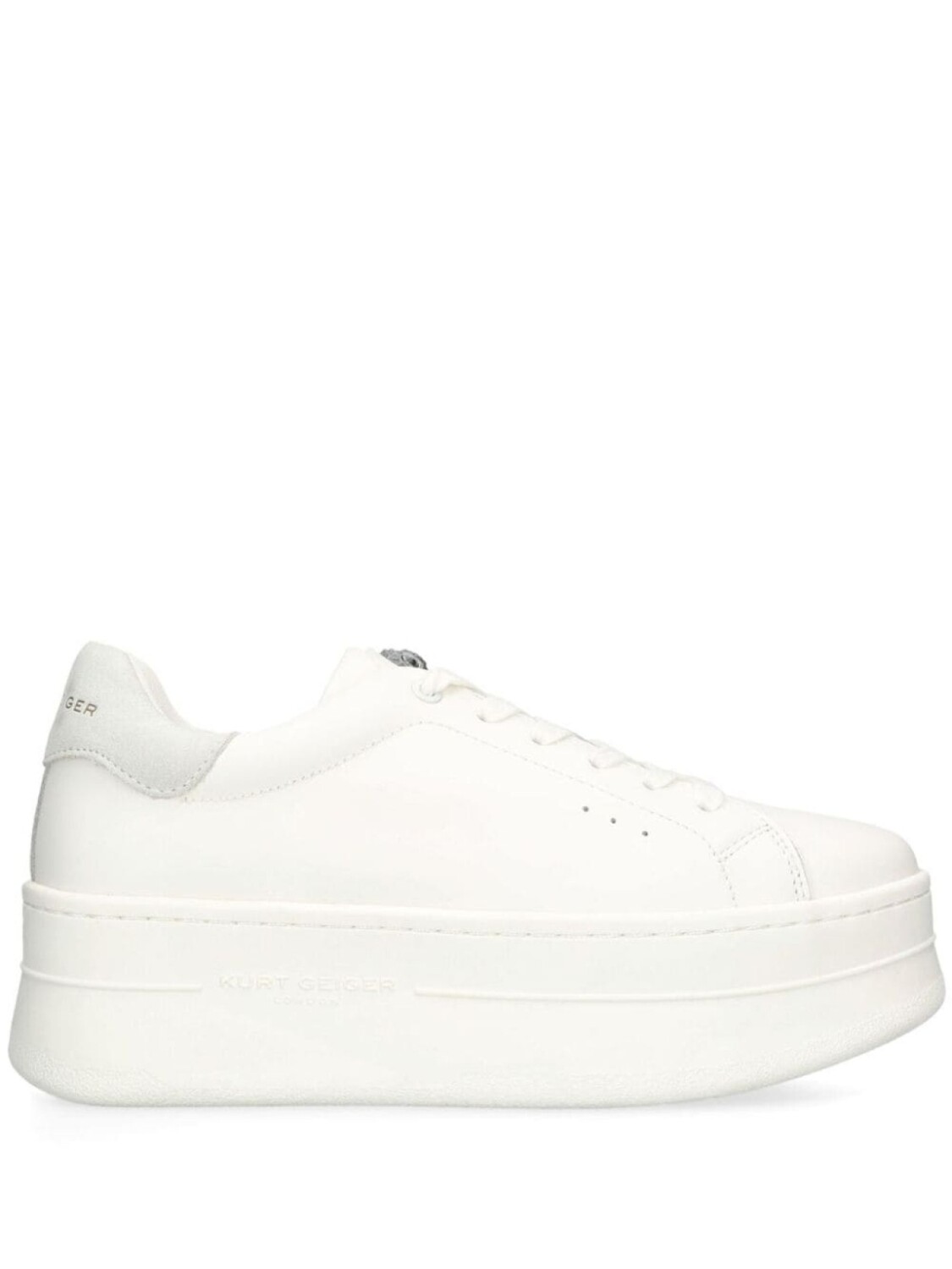 

Кроссовки Laney Pumped на платформе Kurt Geiger London, белый