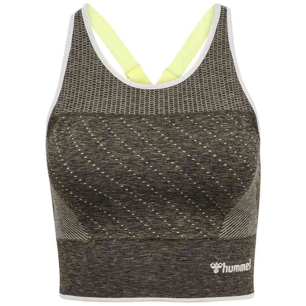 

Спортивный бюстгальтер Hummel Hana Seamless, коричневый
