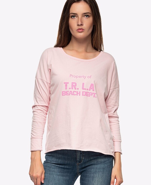 

Рубашка с длинным рукавом True Religion, роза