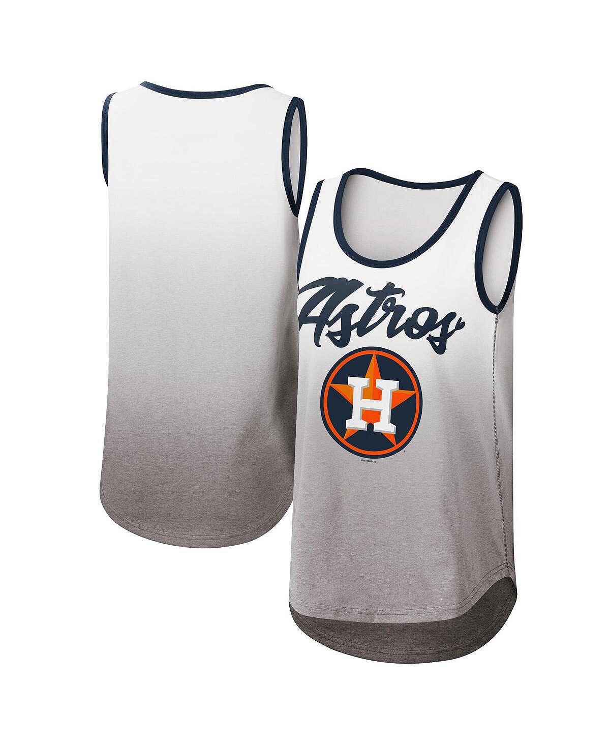Женская белая майка Houston Astros с логотипом вернисажа G-III 4Her by Carl Banks, белый