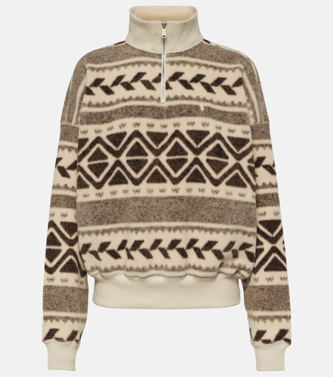 Флисовый свитер Polo Ralph Lauren, мультиколор