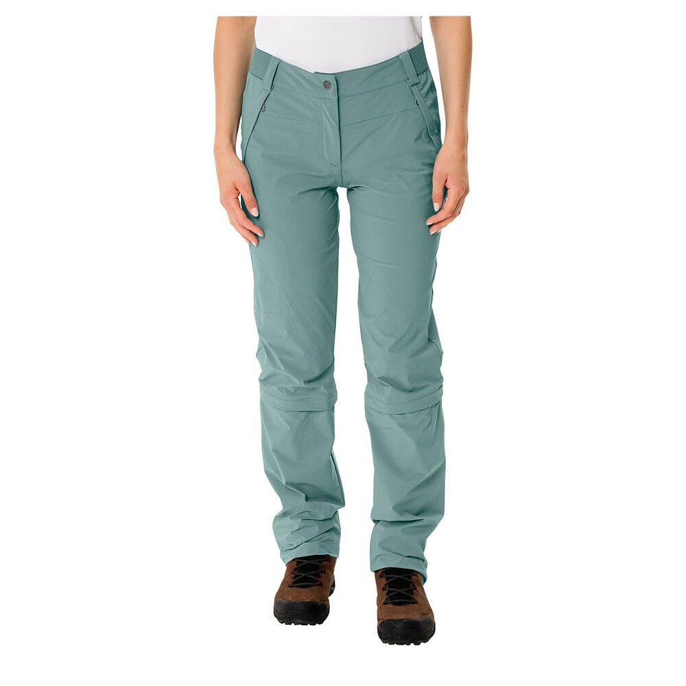 

Брюки VAUDE Farley Stretch Capri T-Zip III, зеленый