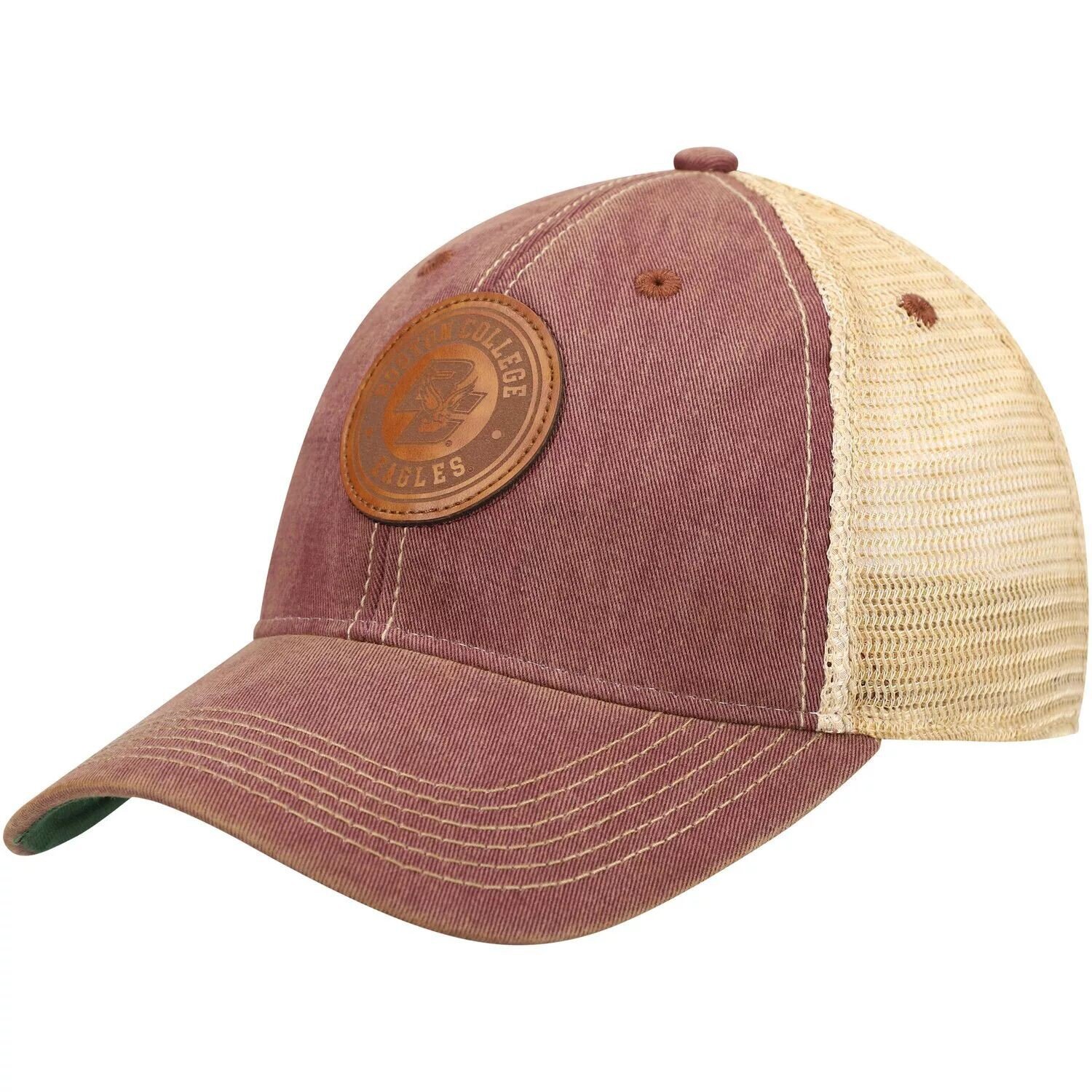 

Мужская темно-бордовая кепка Boston College Eagles Target Old Favorite Trucker Snapback