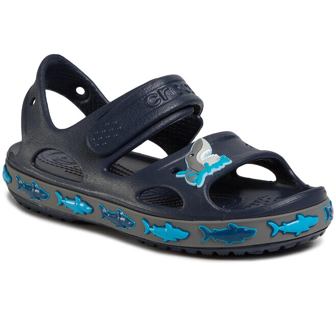 

Сандалии Crocs FlShark Band, темно-синий