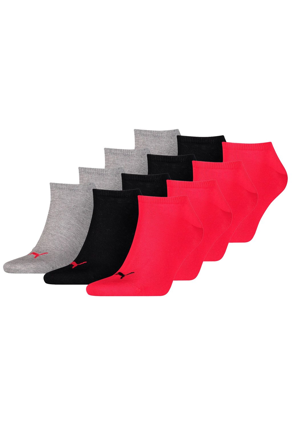 Спортивные носки 12 PACK Puma, цвет black / red