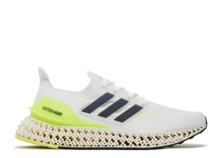 

Кроссовки Adidas ULTRA 4DFWD 'WHITE SOLAR YELLOW', белый