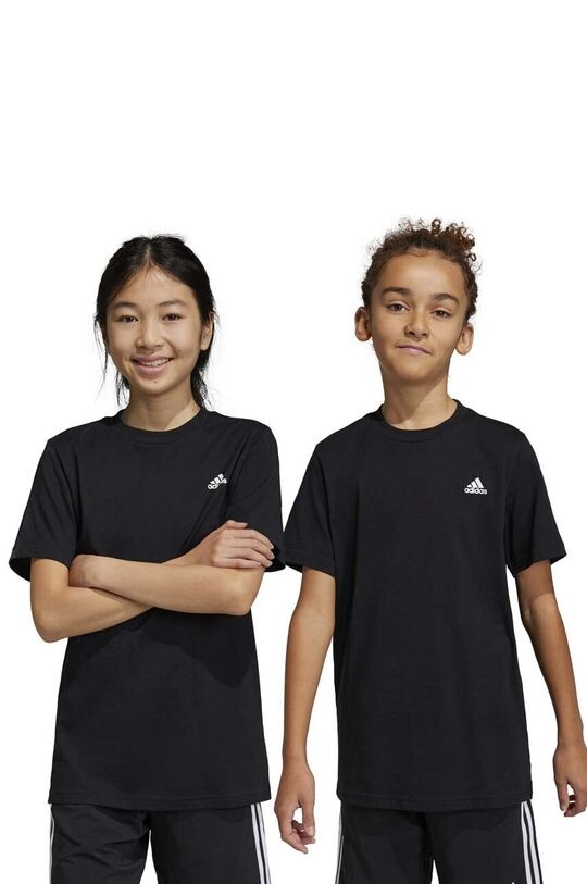 

Детская хлопковая футболка U SL adidas, черный