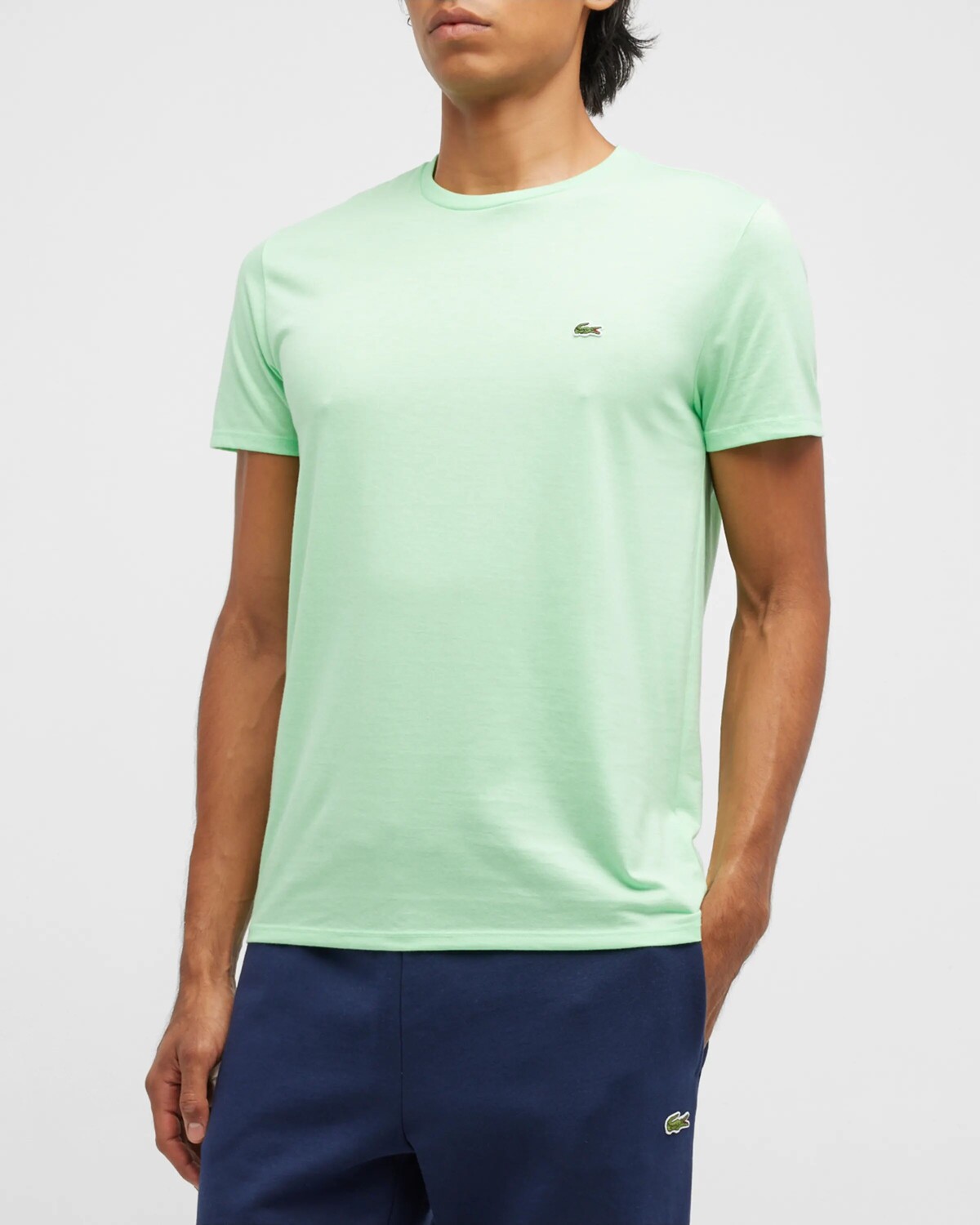 

Мужская футболка Pima Crew Lacoste, цвет Green