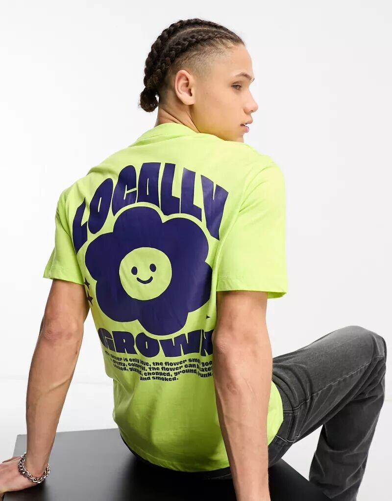 

Желтая футболка Tealer Locally Grown