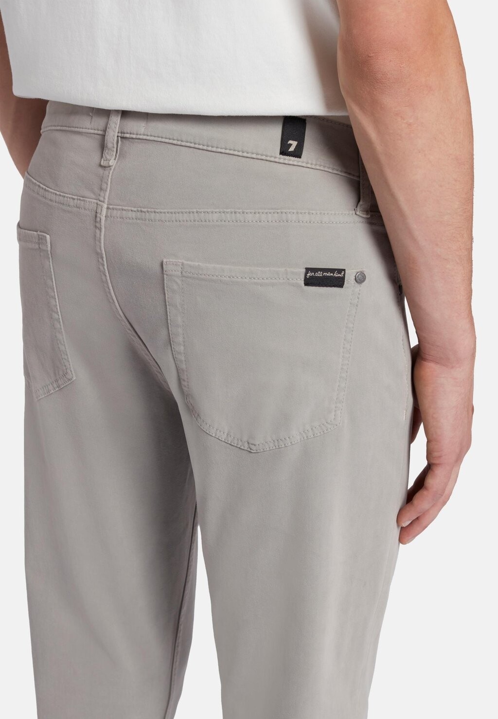 

Тканевые брюки TAPERED 7 for all mankind, серый