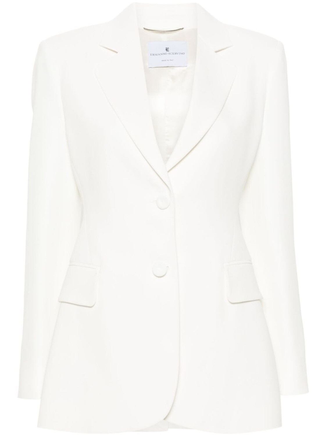 

Ermanno Scervino однобортный пиджак, белый