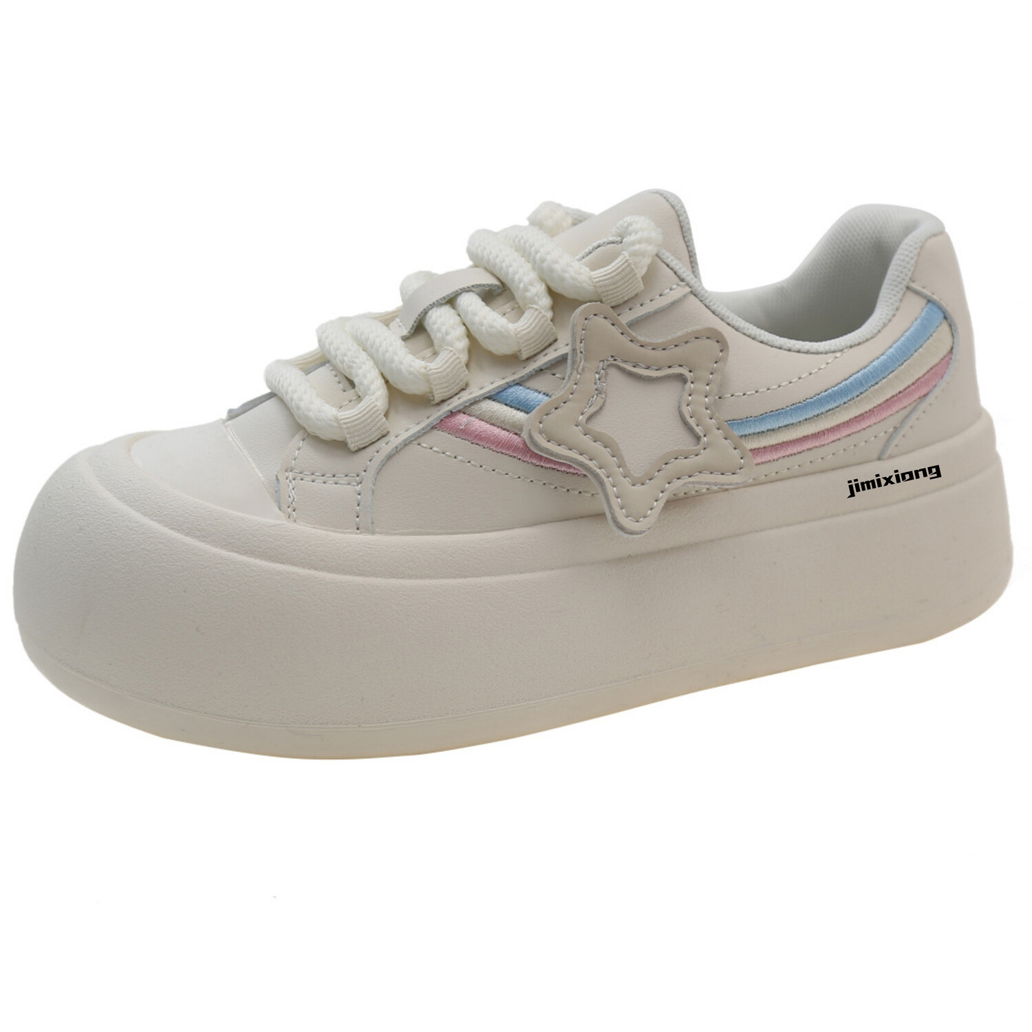 

Кроссовки Jimi Xiong a few meters bear Lifestyle Shoes Women's Low-top Iridescent/pink/black, цвет Rainbow