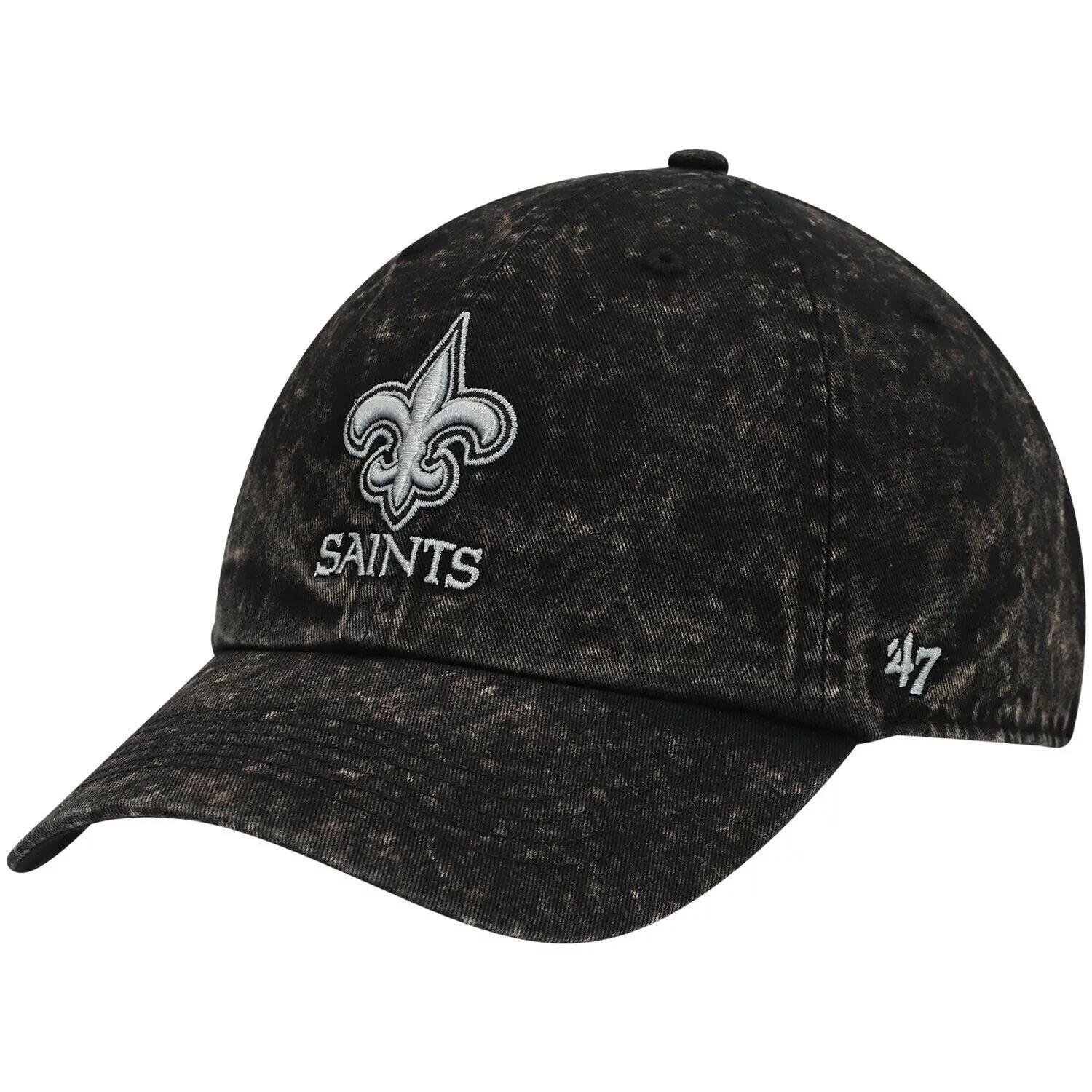 

Мужская черная регулируемая шляпа New Orleans Saints Gamut 47 '47