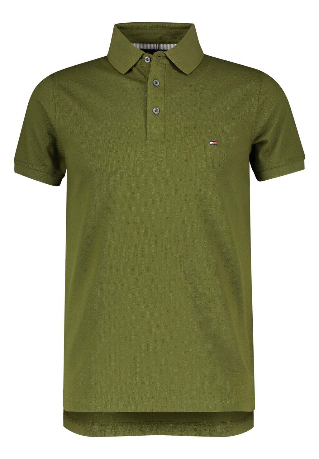 

Поло Slim Tommy Hilfiger, цвет olive