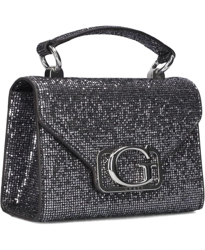 

Сумка через плечо Zalina Glamour, серебро Guess, серый