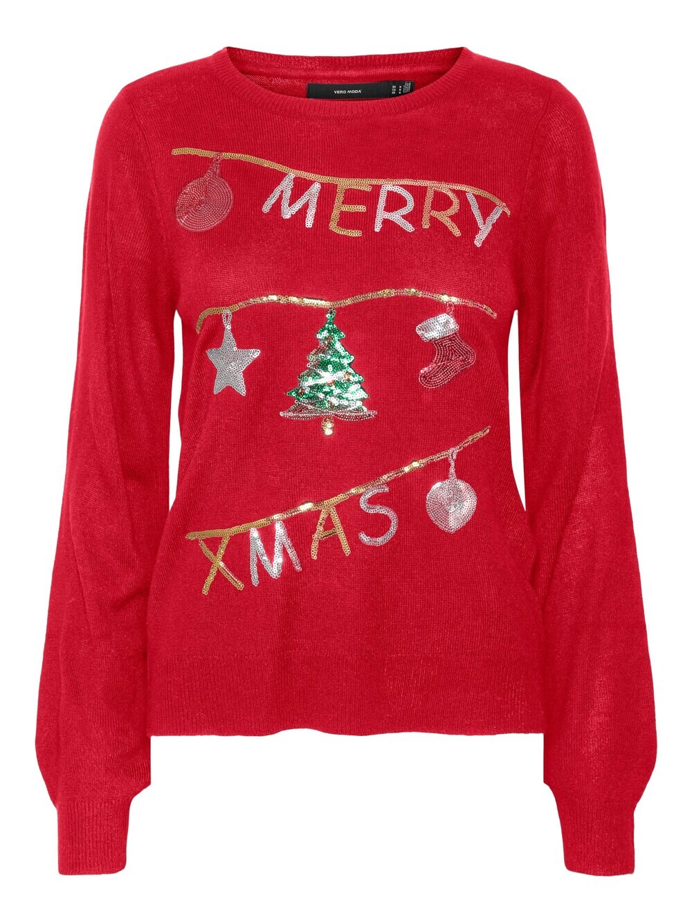 

Свитер Vero Moda Merry Xmas, красный
