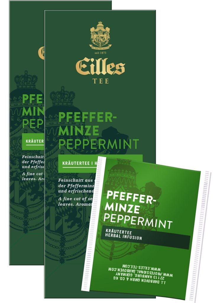 

Чайные пакетики EILLES TEE PEPPERMINT, эконом-упаковка, коробка 2x25
