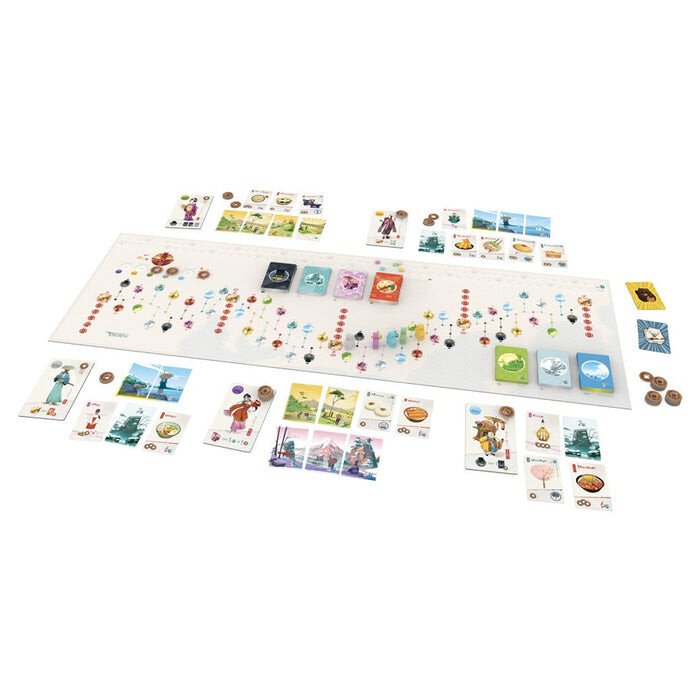 

Настольная игра Funforge Tokaido 10th Anniversary Edition