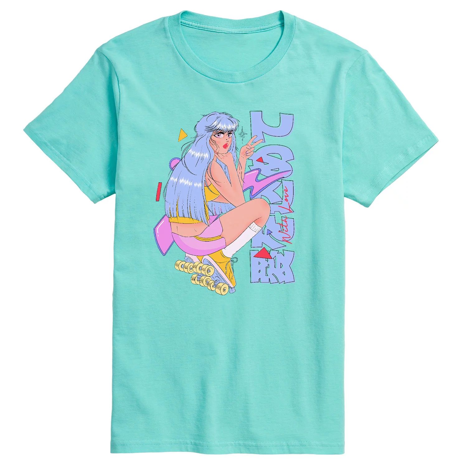 Мужская футболка «Аниме с любовью» Licensed Character мужская футболка с любовью s темно синий