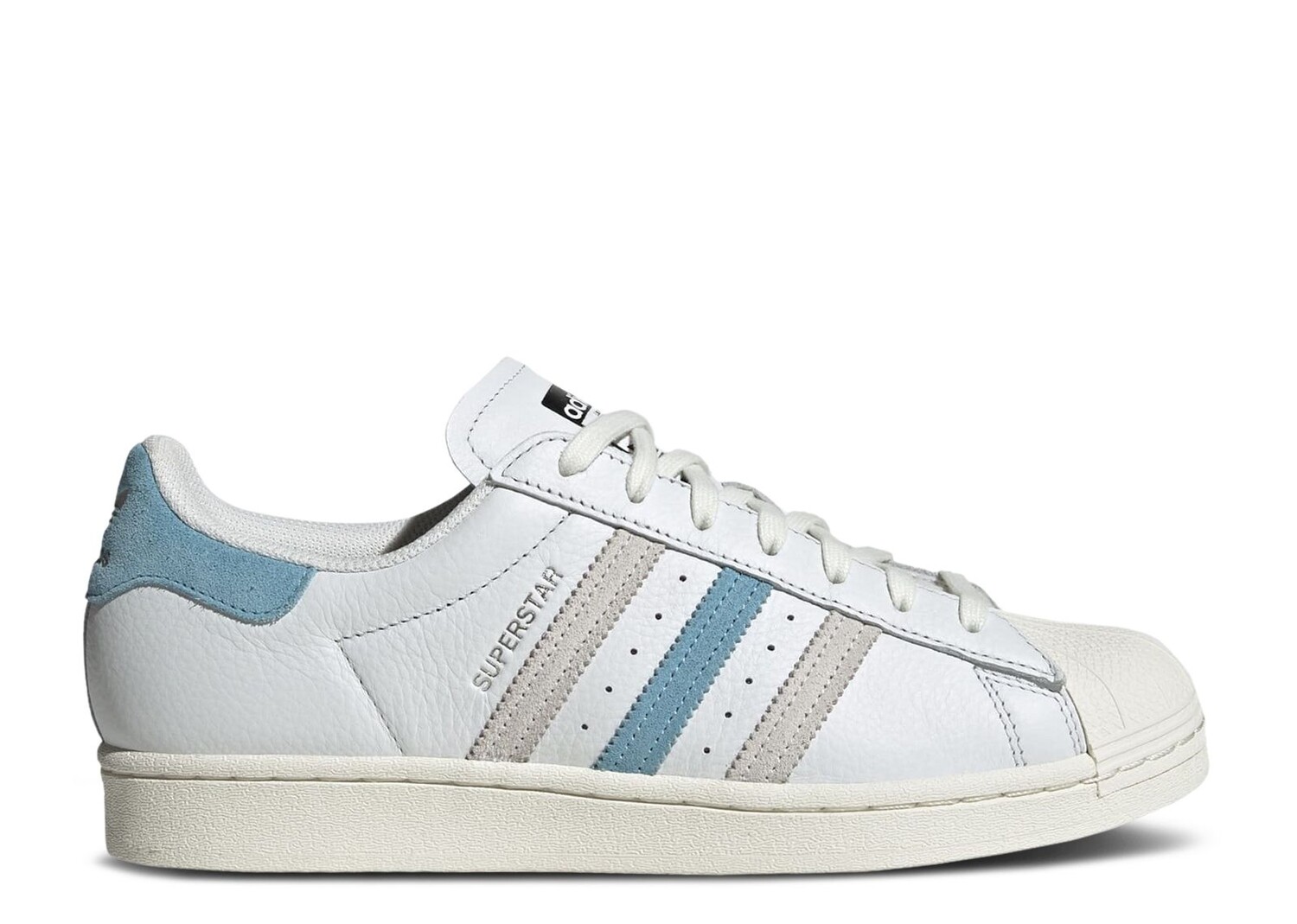 

Кроссовки adidas Superstar 'Cream White Preloved Blue', белый
