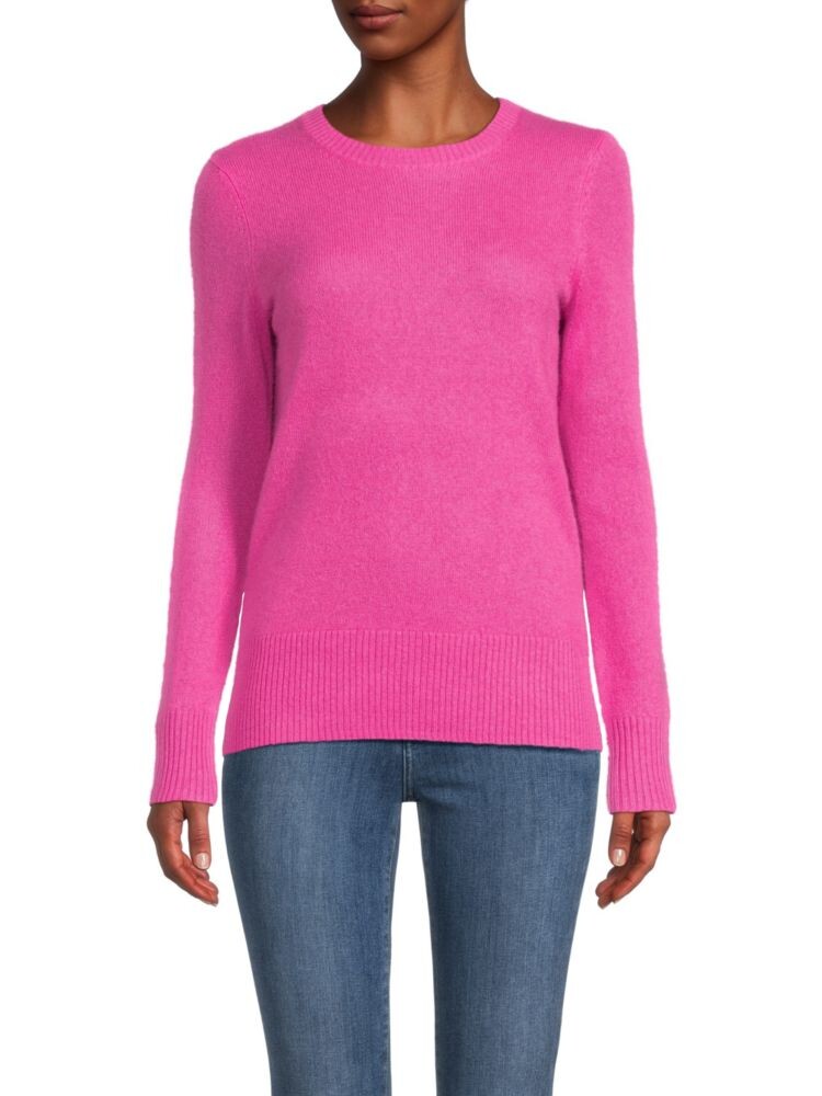 

Свитер из 100% кашемира Saks Fifth Avenue, цвет Hibiscus Pink