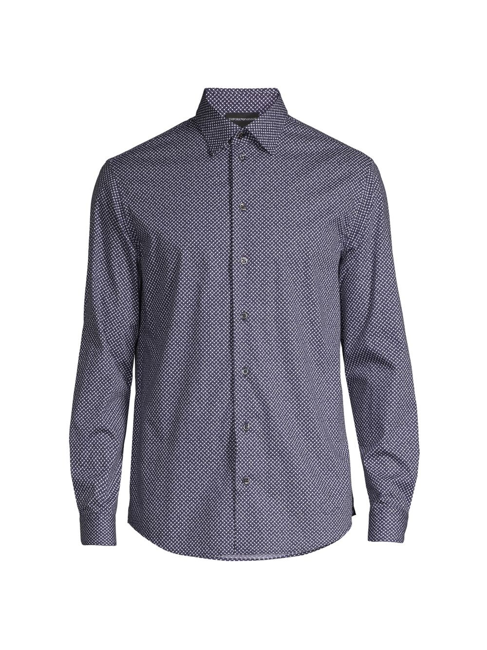 

Рубашка Connect The Dots из эластичного хлопка Emporio Armani