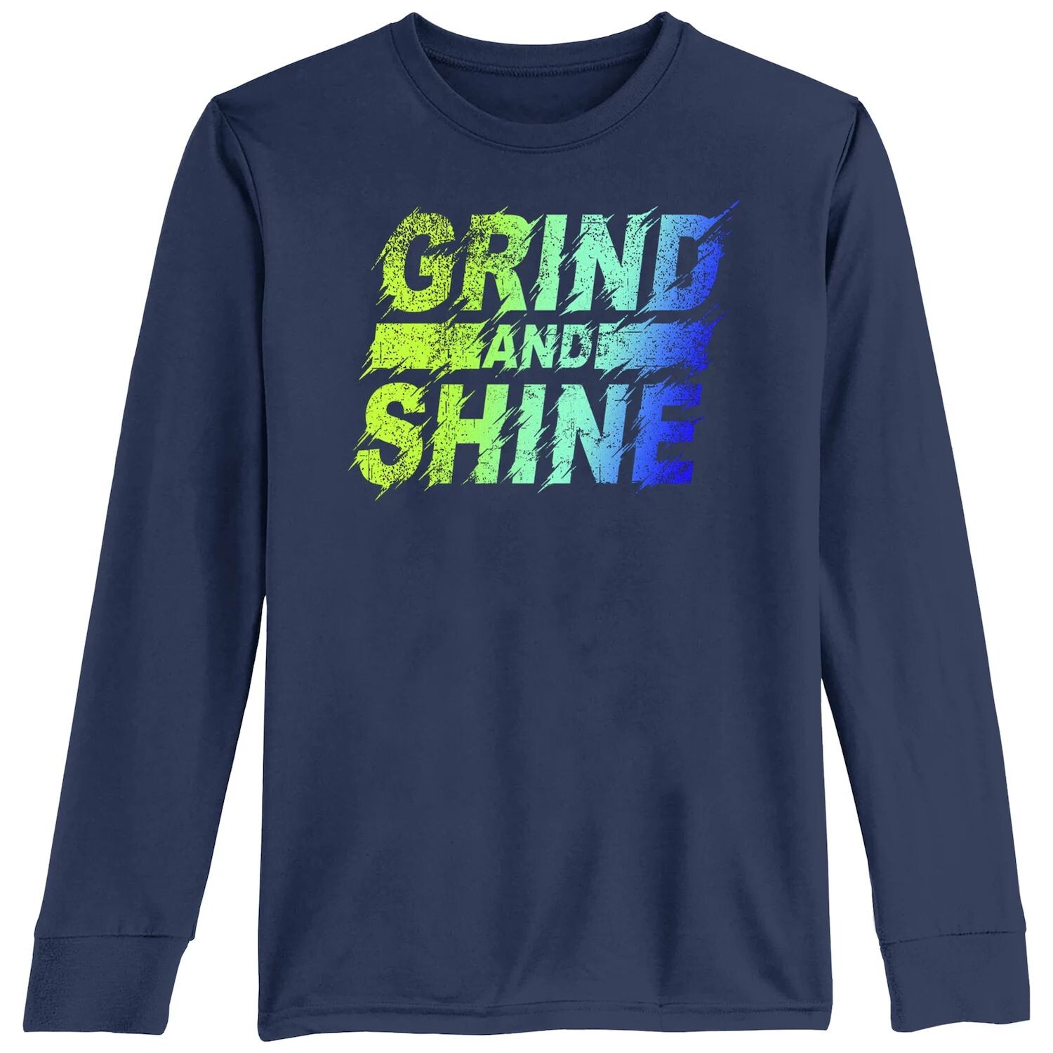 

Футболка с градиентным рисунком для мальчиков 8–20 лет Grind And Shine Unbranded