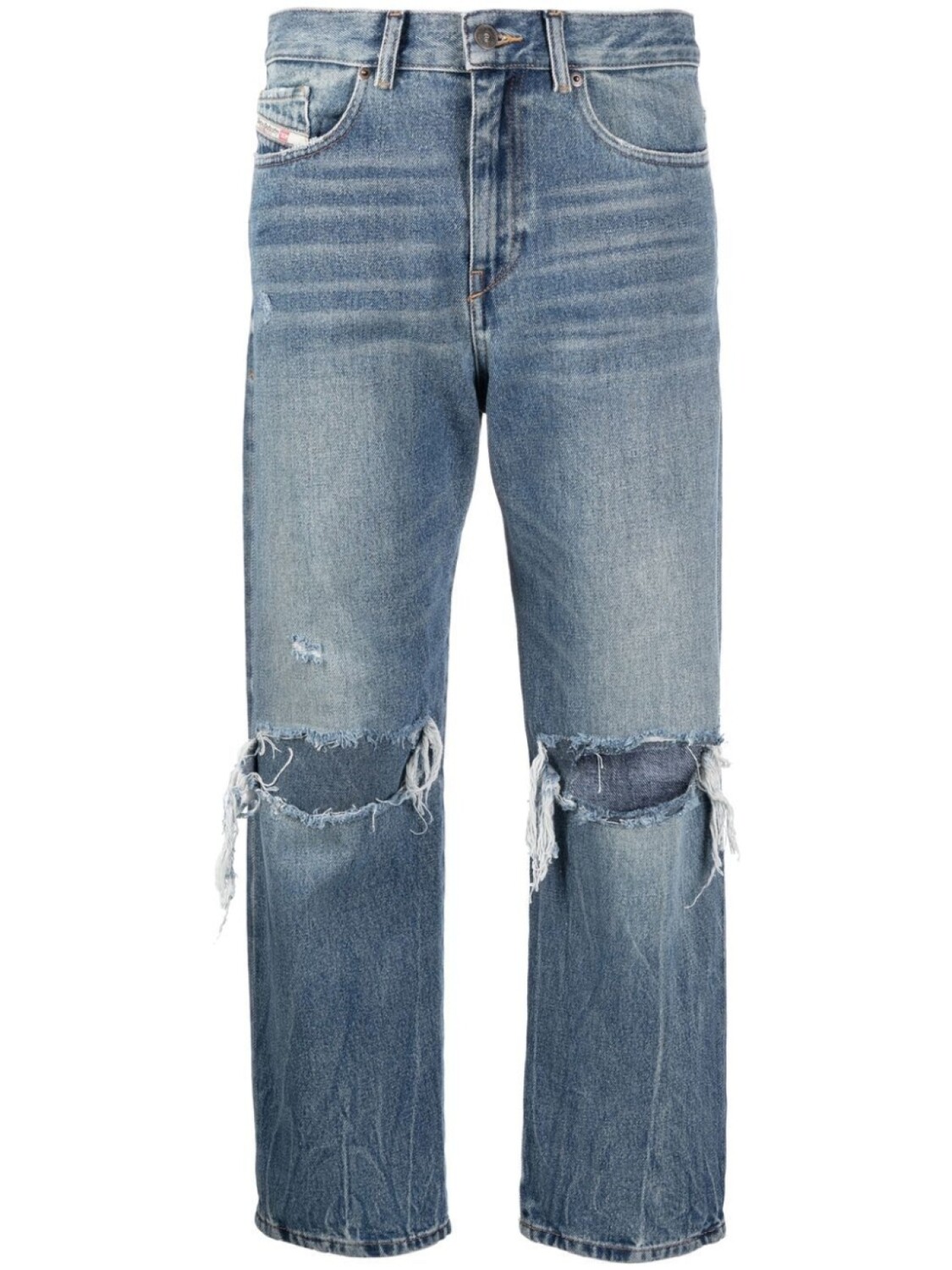 

Diesel прямые джинсы D-Air, синий