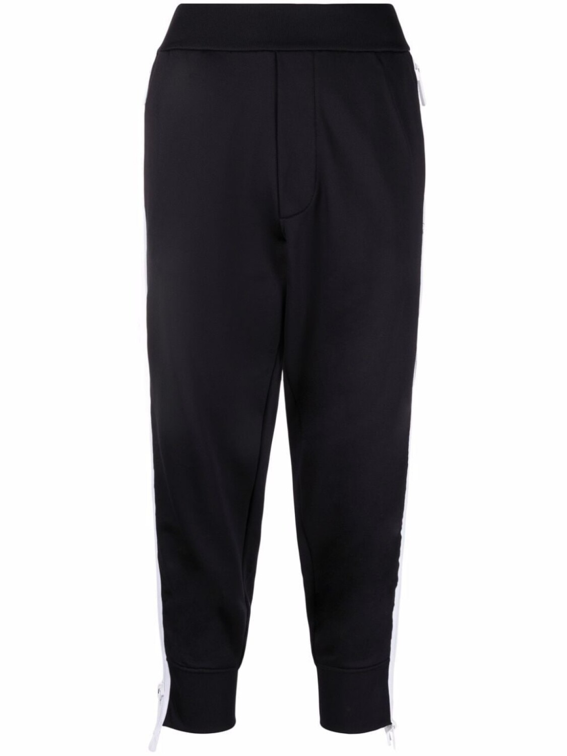 

Dsquared2 спортивные брюки Maple Leaf с молниями, черный