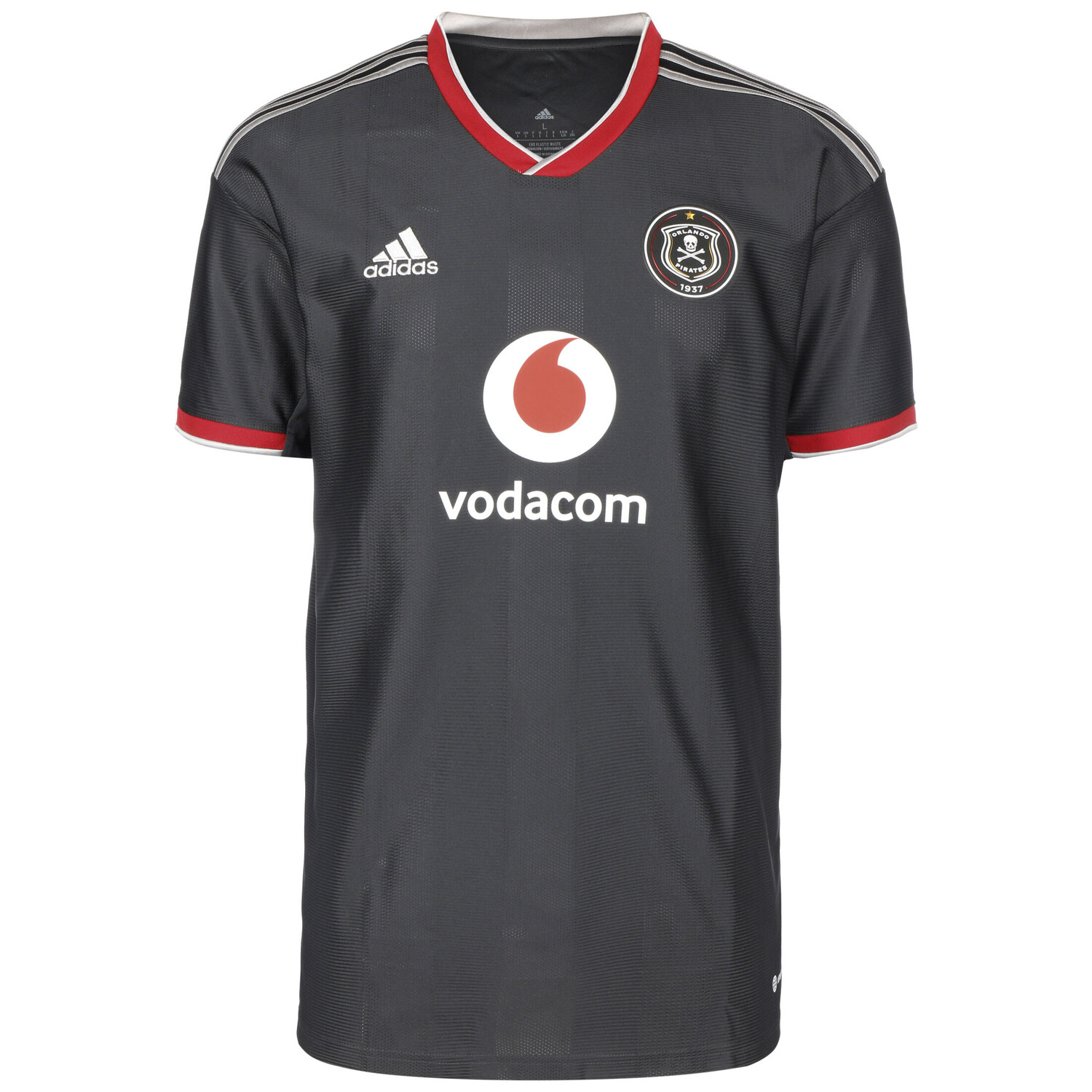 

Рубашка adidas Performance Fußballtrikot Orlando Pirates 22/23 Heim, антрацит / черный