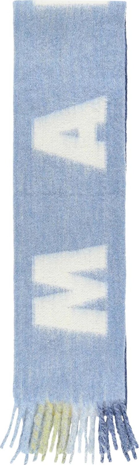 

Шарф Marni 'Aquamarine', синий