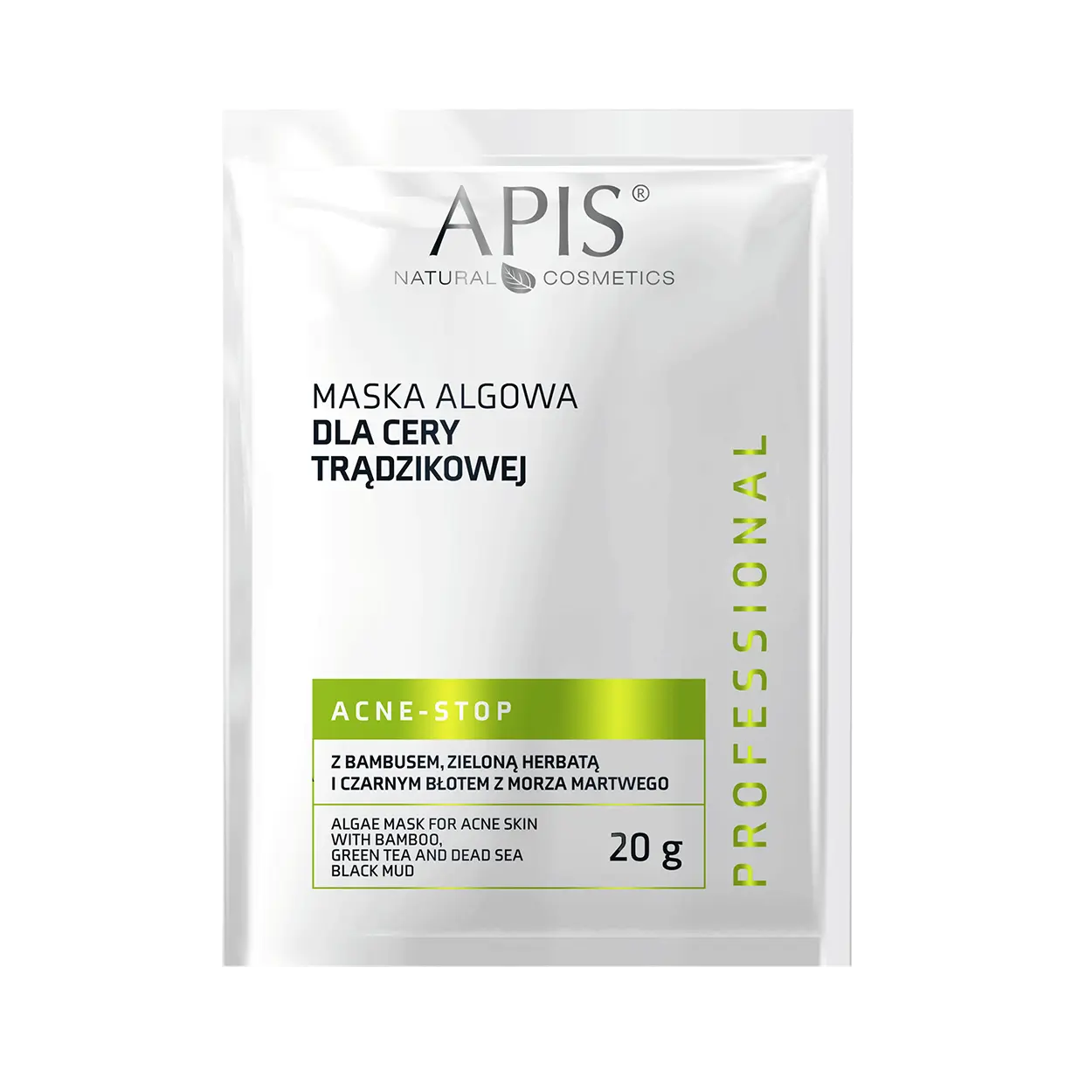 

Маска из водорослей для кожи Apis Acne Stop, 20 мл