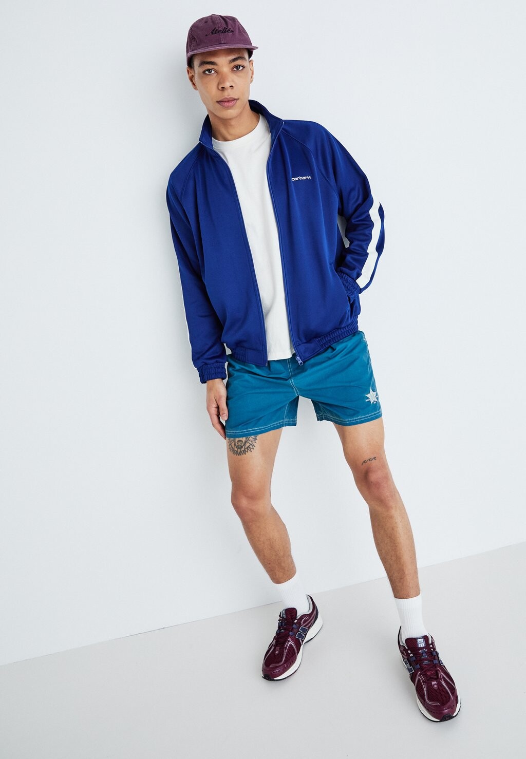 

Шорты BDG Urban Outfitters, стираный бирюзовый
