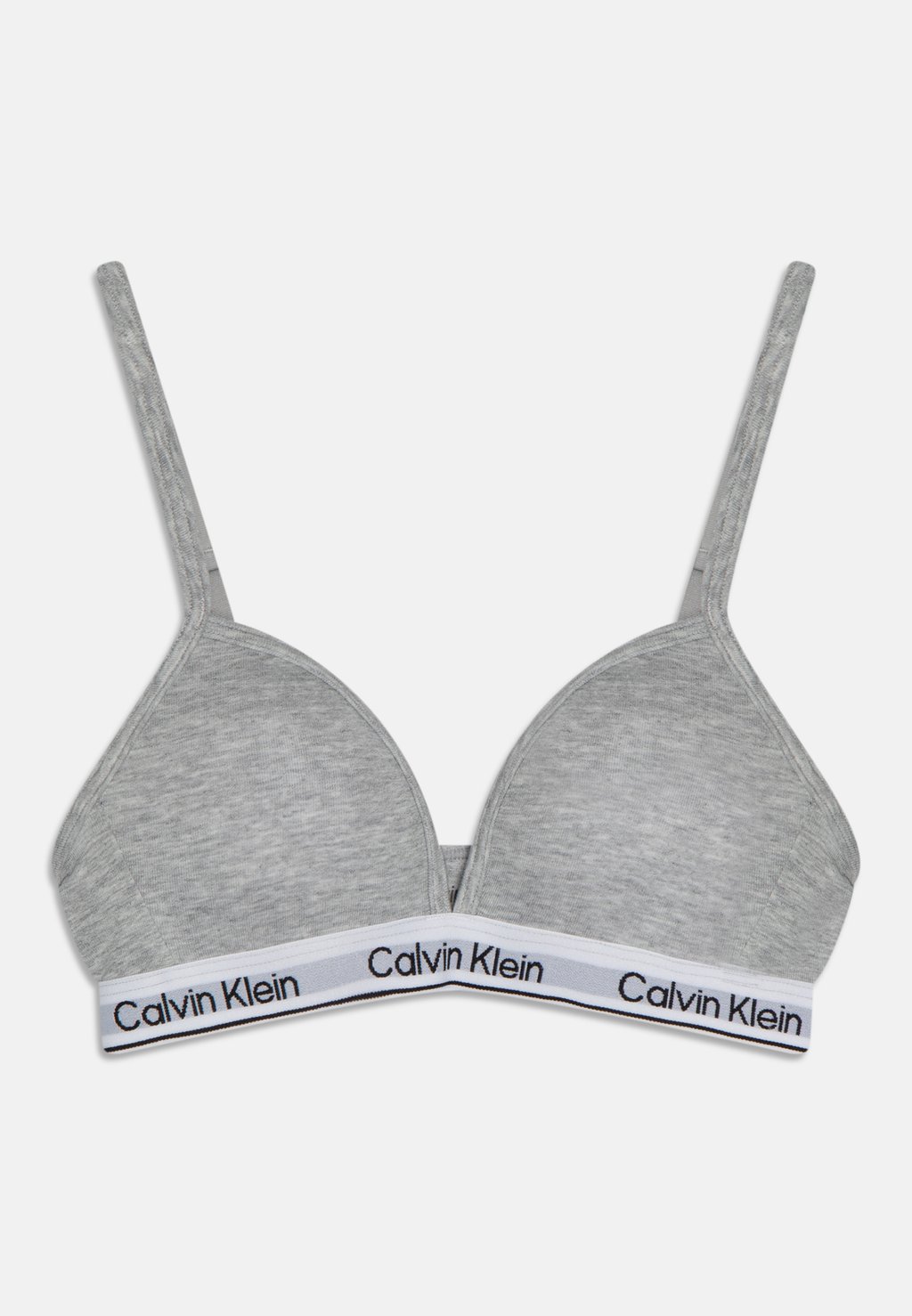 

Бюстгальтер Triangle Calvin Klein Underwear, цвет greyheather