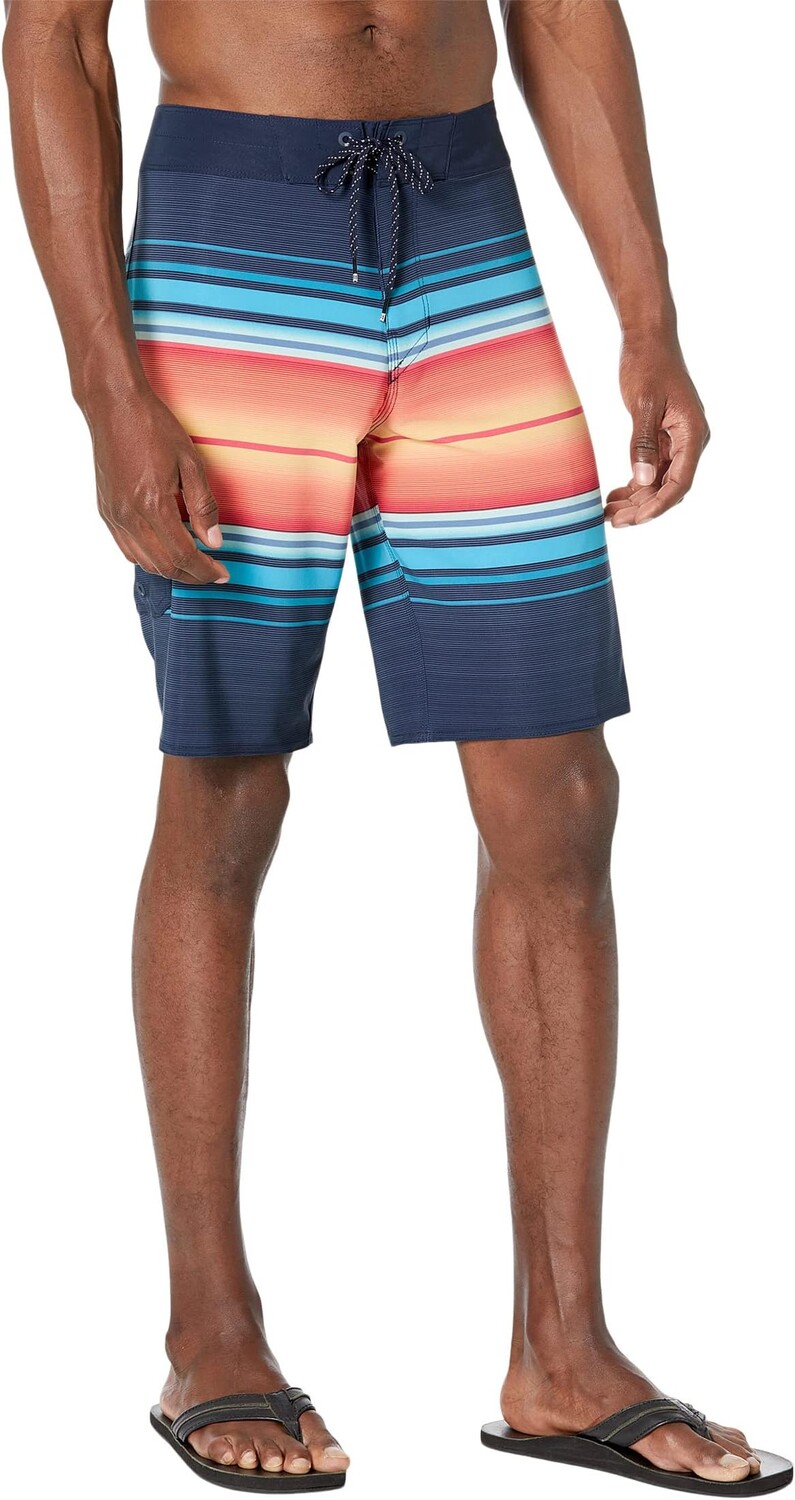 

Шорты для плавания All Day Stripe Pro 20 дюймов Billabong, темно-синий