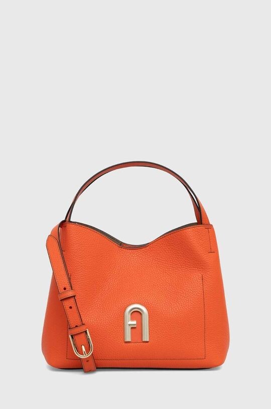 

Кожаная сумочка Furla, оранжевый