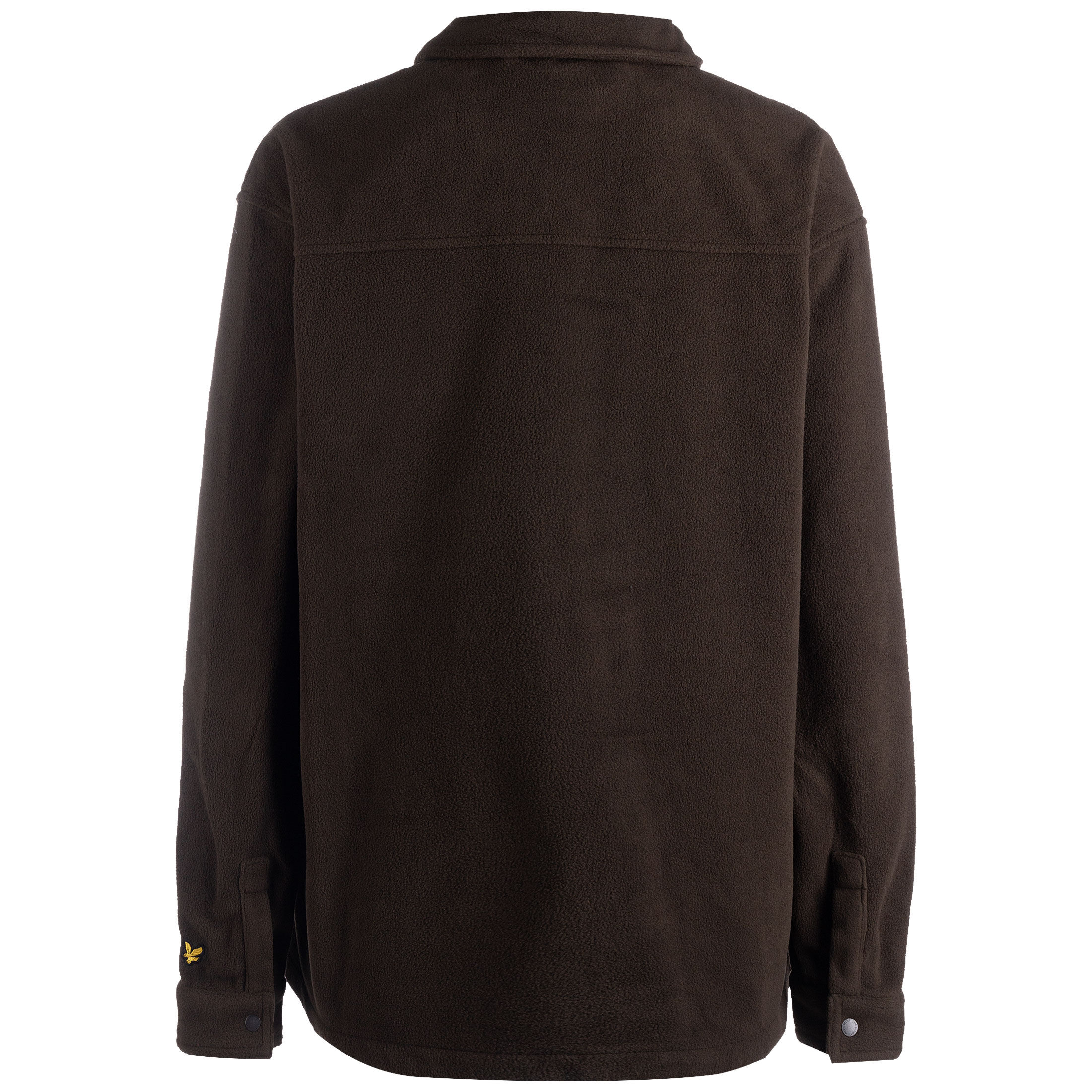 Рубашка Lyle & Scott Fleece Embroidered Fleece, коричневый