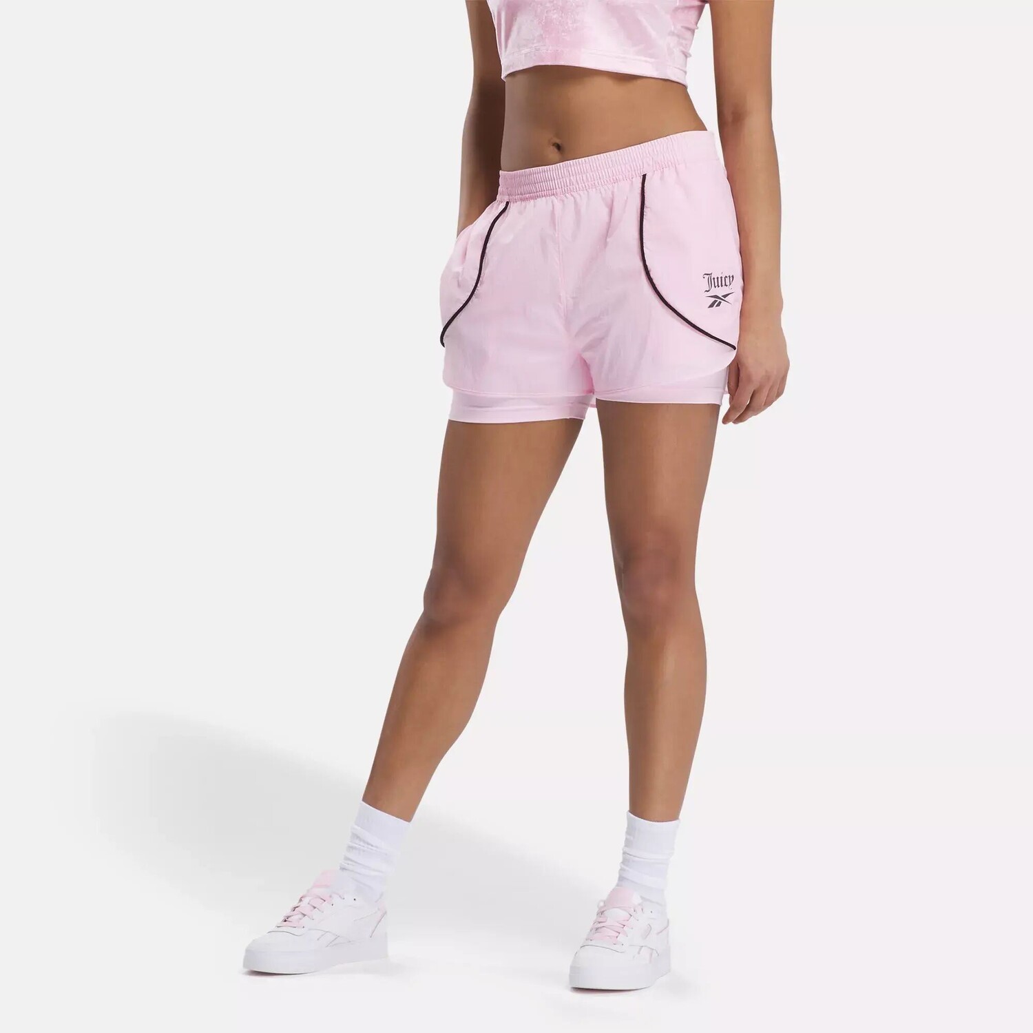 

Спортивные шорты x Juicy Couture Reebok, розовый